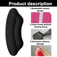 thumbnail image 4 of 6 Pairs Heel Grips Shoes Too Big Sponge Heel Cushion Pads With Strong Sticky Backing Heel Blister Protectors Self-Adhesive Heel Filler Inserts Black Soft Heel Pads For Men Women Ladies And Kids Shoes, 4 of 7