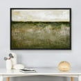 thumbnail image 3 of wall26 Framed Canvas Print Wall Art Pastel Grunge Minimal Green Valley Landscape Abstract Shapes Illustrations Modern Art Decorative Contemporary for Living Room, Bedroom, Office - 24x36 Black, 3 of 5