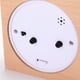 thumbnail image 3 of Reloj despertador silencioso cuadrado de madera creativo con luz nocturna, 3 of 8