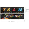thumbnail image 2 of 2Pcs Classroom Banner Team Motivational Posters Welcome Back To School Teacher Appreciation Adhesive Classroom Decorations Sets for Wall Decoration Elementary Middle High School 39 x 10Inch, 2 of 9