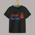 thumbnail image 4 of WEIYLL T-Shirts Graphiques pour Filles Tout-Petits Manches Courtes Col Rond Imprimé Lettre Été Confortable pour Sortir pour 11-12 Ans, 4 of 5