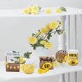 thumbnail image 6 of IUAMXWU 8Pcs Summer Lemon Tiered Tray Decor Set, Yellow Lemon Themed Tiered Tray Decorations, Rustic Farmhouse Wooden Ornaments for Home Kitchen Table Summer Decor, 6 of 9