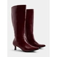 thumbnail image 2 of No Boundaries Women’s Kitten Heel Tall Boots, 2 of 6