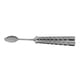 thumbnail image 3 of Cuchara mariposa para vajilla de exterior, utensilio plegable de acero inoxidable Butterfly Mango Argenta, 3 of 9