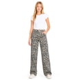 thumbnail image 2 of No Boundaries Wide Leg Cargo Pants, 33.5" Inseam, Women's XXS-4X, 2 of 4