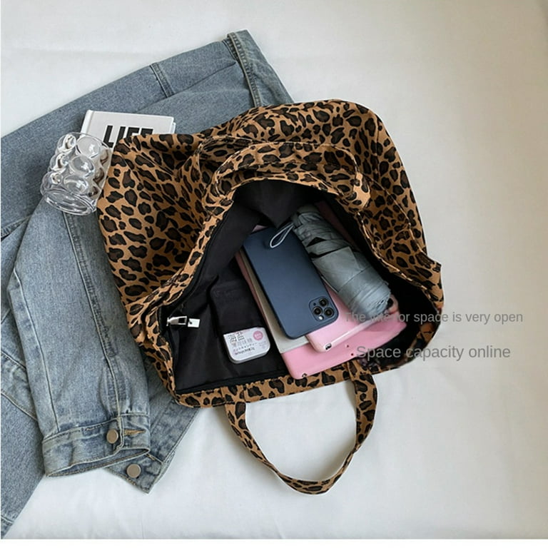 Xiaocao8 Leopard Print Crossbody Bag for Women Large Xiaocao8 Leopard Print Crossbody Bag for Women Large