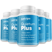 5 Pack Quietum Plus Tinnitus Relief Supplement Ear Ringing Support