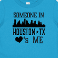 thumbnail image 4 of Inktastic Houston Texas Someone Loves Me Skyline Boys or Girls Baby T-Shirt, 4 of 5