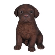 Hi-Line Gift Ltd. Chocolate Labrador Puppy