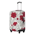 thumbnail image 2 of Disketp Leaves Elastic Travel Luggage Cover Travel Suitcase Protective Cover For Trunk Case Apply To 18''-32'' Suitcase Cover (Luggage not included)-Small, 2 of 9