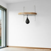 Meister SpeedKills M2 Speed Bag Platform - Height Adjustable 2 Solid Hardwood w/ Swivel - Amber