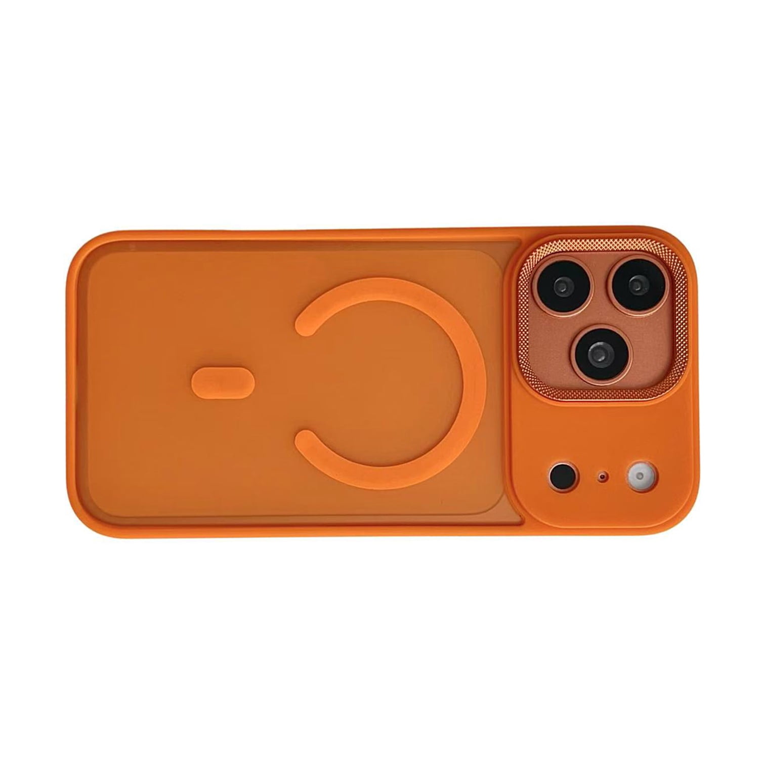 Soft-Touch Matte Focus Case with MagSafe for iPhone 17 Pro Max - Orange