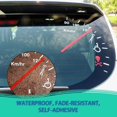 thumbnail image 1 of Speeding Safe Warning Funny Speedometer Car fashion Decal Bumper Sticker 20cm, 1 of 7