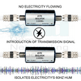 thumbnail image 2 of NEWARK MULTICOMP PRO MCM-4170 COAXIAL GROUND LOOP ISOLATOR W/ 2KV SURGE PROTECTION FOR OTA, CABLE TV & SATELLITE APPLICATIONS 5-2400MHZ, 2 of 6