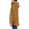 thumbnail image 3 of Carhartt Women's Loose Fit Weathered Duck Coat (Carhartt Brown, XS), 3 of 3