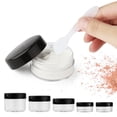 thumbnail image 3 of 10 Pieces Makeup Travel Containers with Lids 0. 11/0. 18/0. 35/0. 53/0. 7 OZ Size Cosmetic Jars with 5 Pieces Mini Spatulas Gift(random color), 3 of 9