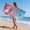 Multicolor B, variant on LACKUST Microfiber Beach Towel for Travel, Quick Dry Fast Drying, Lightweight Compact for Camping Pool Gym, Ocean Sea Turtle Starfish Seashell Pattern, 27.6x55.1 Inches