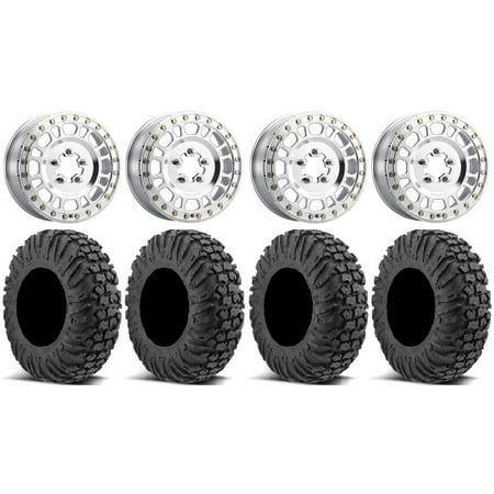 Method 412 Bdlk 15 Wheels Raw 32 MotoVator Tires Polaris RZR Turbo R & Pro R Ranger 1500 Xpedition Method 412 Bdlk 15 Wheels Raw 32 MotoVator Tires Polaris RZR Turbo R & Pro R Ranger 1500 Xpedition