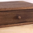 thumbnail image 6 of Solid Wood Desktop Storage Box Height Display Collection Rack Multi-functional Jewelry Stationery Drawer Organizer, 6 of 7