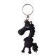 thumbnail image 1 of Llavero con colgante de caballo de dibujos animados en 3D, llavero con anilla de metal, accesorio multifuncional para regalo., 1 of 8