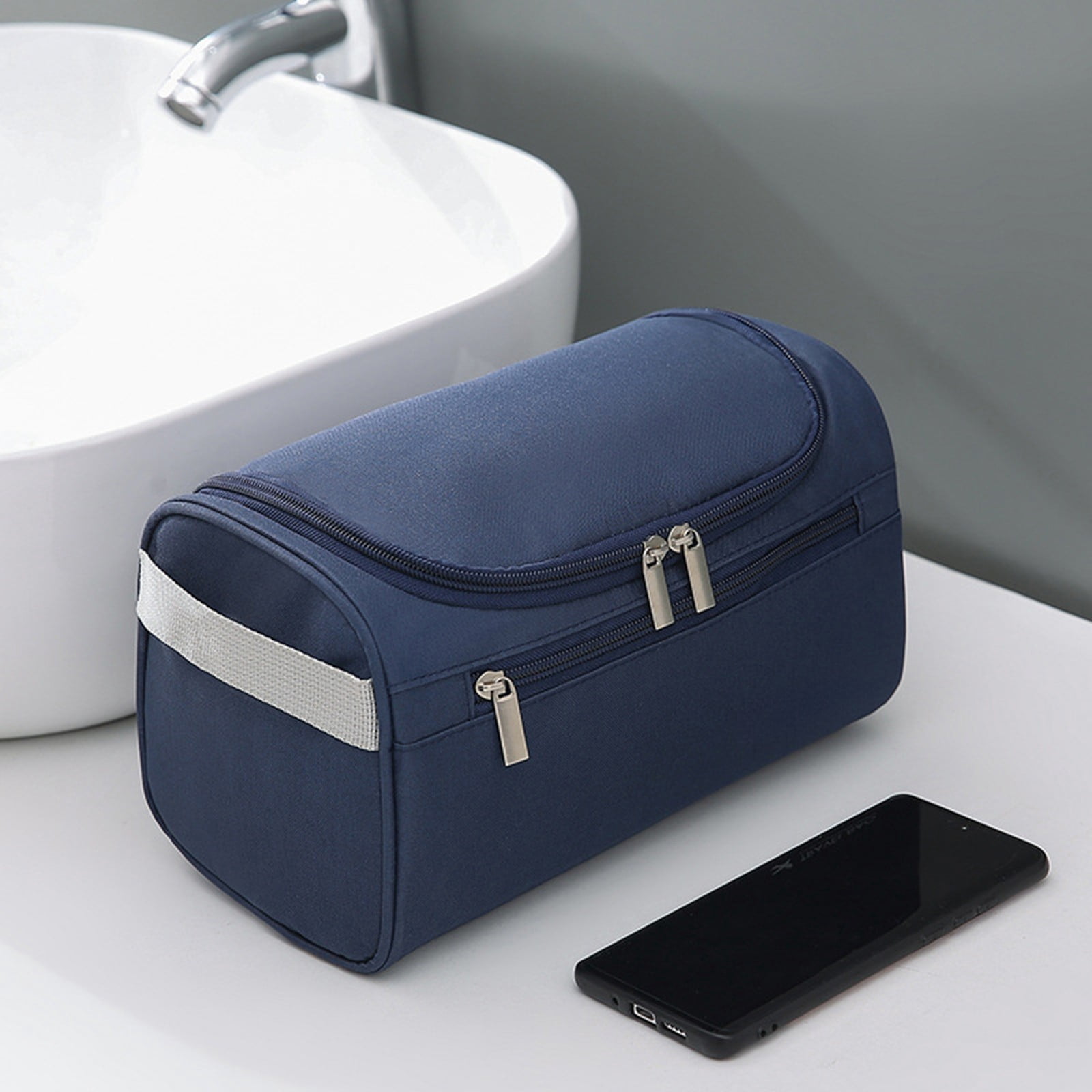 1-3PC Travel Toiletry Bag for Men and Women Hanging Toiletry Organizer Dopp Kit for Shaving Travel Accessories Essentials Portable Small Bathroom Bag Valentine Day Gift
