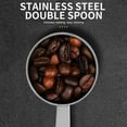 thumbnail image 3 of Espresso Stand Coffee Measure Tamper Spoon Stainless Steel Coffee & Tea Tools Measuring Tamping Scoop 1 Pieces Silver, 3 of 8