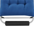 thumbnail image 5 of Topeakmart Zero Gravity Recliner with Cotton-padded Mattress, Navy Blue, 5 of 8