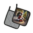 thumbnail image 2 of Carolines Treasures DAC4168PTHD 7.5 x 7.5 in. Westie & Santa Claus Pot Holders - Set of 2, 2 of 5