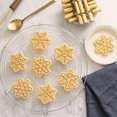 thumbnail image 5 of Cortador de galletas de Navidad, molde de Papá Noel de hombre de jengibre, sello para fiesta de Navidad para niños, molde para galletas en relieve, suministros de decoración para hornear, 5 of 5