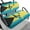 Bahamas Flag Butterfly, variant on POLERO Golf Cart Seat Protector American Flag Golf Print Easy to Install Ezgo Txt Front and Back Seat Cushion Cover for Golfcart Decorations All Seasons