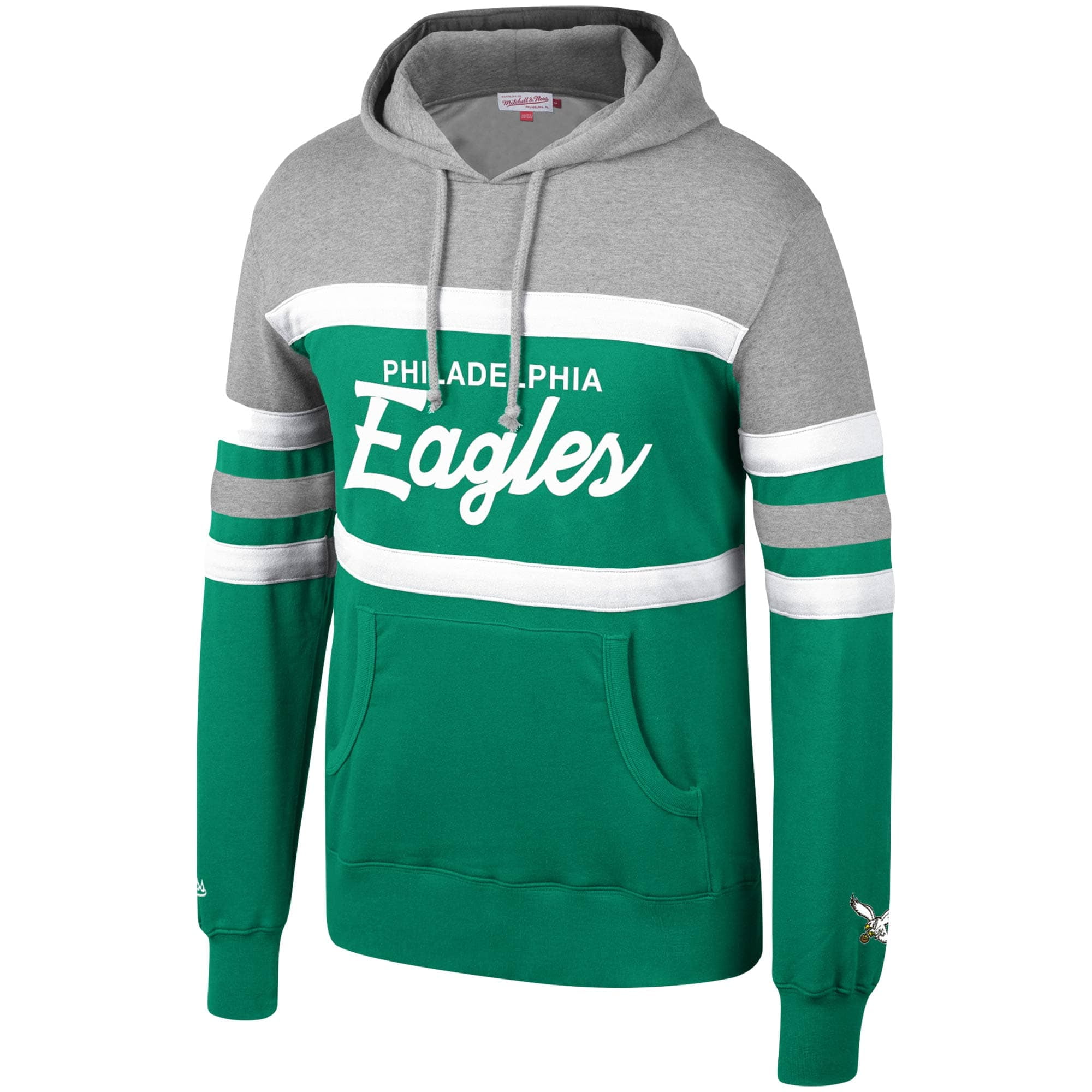 eagles hoodies mitchell and ness