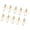 Beige, variant on lanema 10 Plastic Posable Skeleton Figure Decorations Realistic Halloween Props for Party Garden Display