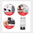 thumbnail image 4 of DZ47Z 63 2P DC Circuit Breaker, 1000V 40A with Magnetic Arc Extinguishing System, Overload & Short Circuit Protection, 4kA Breaking Capacity, Modular DIN Rail Mount for Solar PV, Ship & EV Systems,, 4 of 6