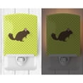thumbnail image 2 of Caroline's Treasures BB7701CNL Chinchilla Green Ceramic Night Light, 6x4x3", multicolor, 2 of 2