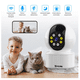 thumbnail image 4 of 1080p Hd Wifi Monitor De Bebé Bloosom  Con Visión Nocturna Y Audio Blanco, 4 of 4