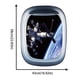 thumbnail image 2 of Pegatina de pared 3D de galaxia con diseño de astronauta y espacio exterior de ionze para decoración del hogar, para dormitorio, sala de estar, habitación infantil, accesorios para el hogar (C), 2 of 5