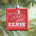 thumbnail image 3 of Elvis Christmas Album Glass Ornament, 3 of 3
