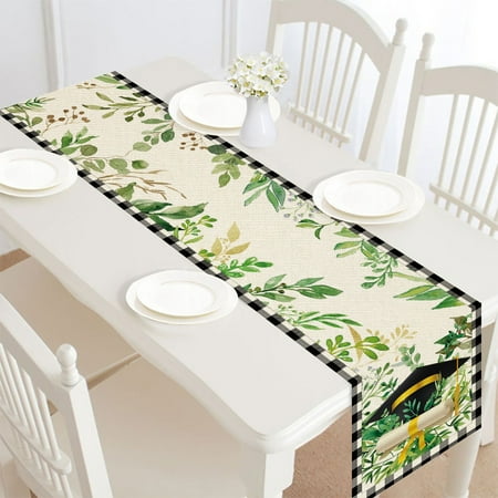 

FZM Room Decor Graduation Season Theme Table Flagstone Table Cloth Meal Dining Party Atmosphere Decorative Table Flag