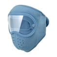 thumbnail image 1 of Almencla Masque de Ski Confortable Réutilisable Anti-Froid Masque Complet pour Hommes Femmes Course Bleu, 1 of 8