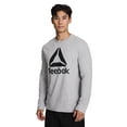 thumbnail image 3 of Reebok Men's and Big Men's Core Graphic Long Sleeve Top, Sizes XS-5XL, 3 of 5