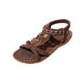 thumbnail image 2 of YOUYEDIAN Orthopedic Casual Sandals for Women Slip on Non Slip Arch Support Summer Flat Sandals Lightweight Orthopedic Slippers 2026 New Beach Vacation Foam Shoes (Coffee), 2 of 9