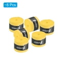 thumbnail image 3 of Drum Stick Tape Drumstick Grips Drumstick Wrap Anti Slip 6pcs 1" Width 3.3ft for Drum Percussion Drumming Yellow, 3 of 6