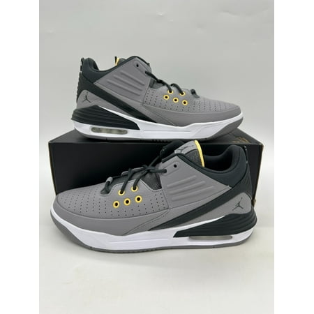 Jordan Max Aura 5 Men's Size 13 Grey White Basketball Athletic Shoes DZ4353 007