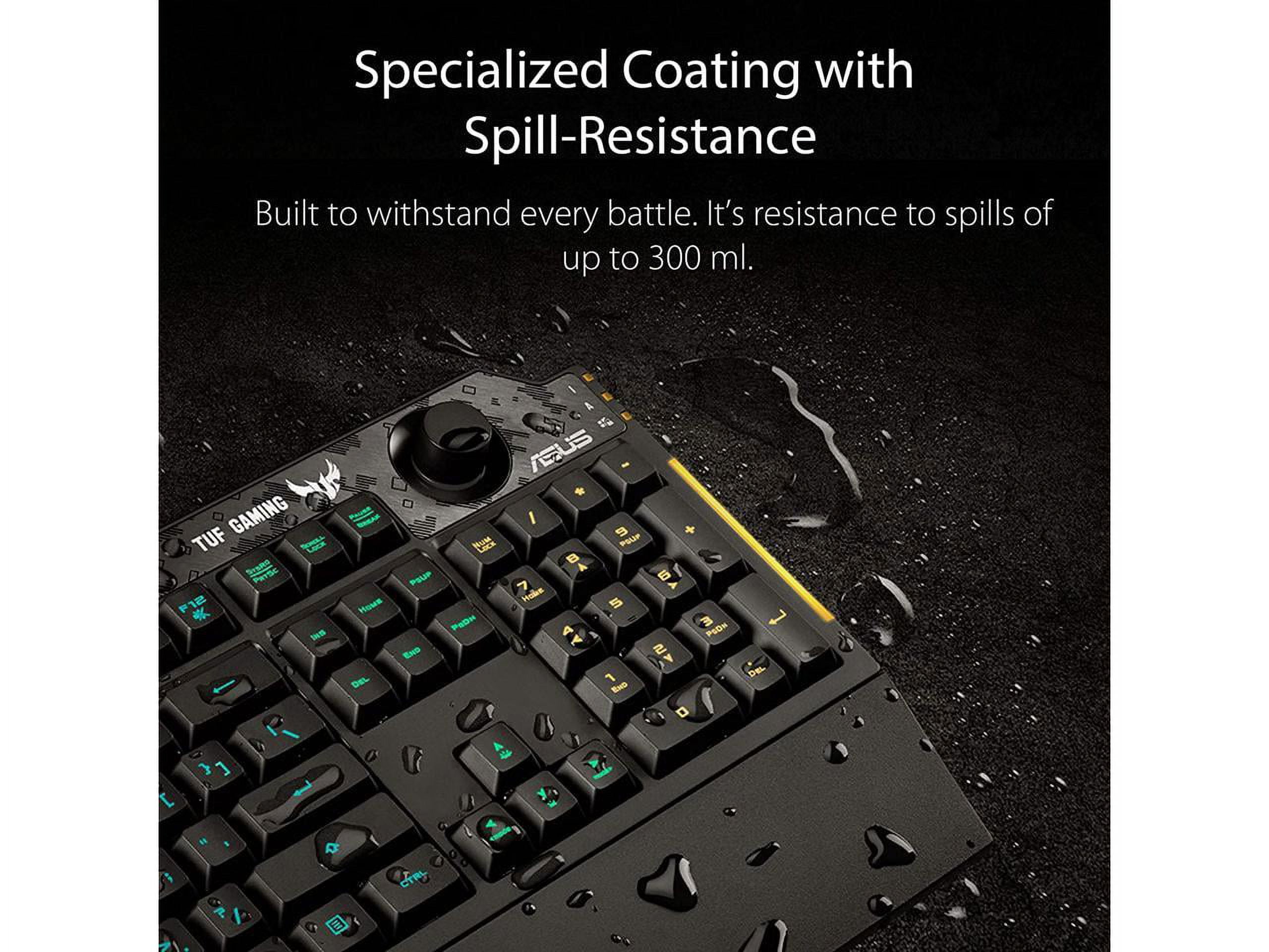 ASUS TUF Gaming K1 Gaming Keyboard RA04, Wired