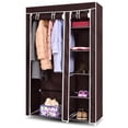 thumbnail image 1 of Costway 69" Portable Closet Storage Organizer Clothes Wardrobe Shoe Rack W/ 6 Shelf, 1 of 10