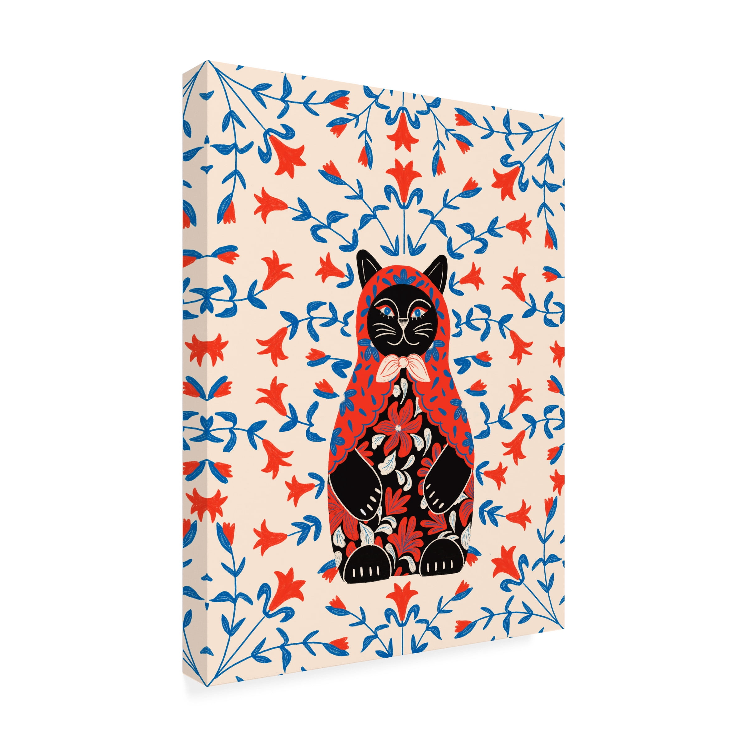 Trademark Fine Art Jota de jai Catrioshka Canvas Wall Art
