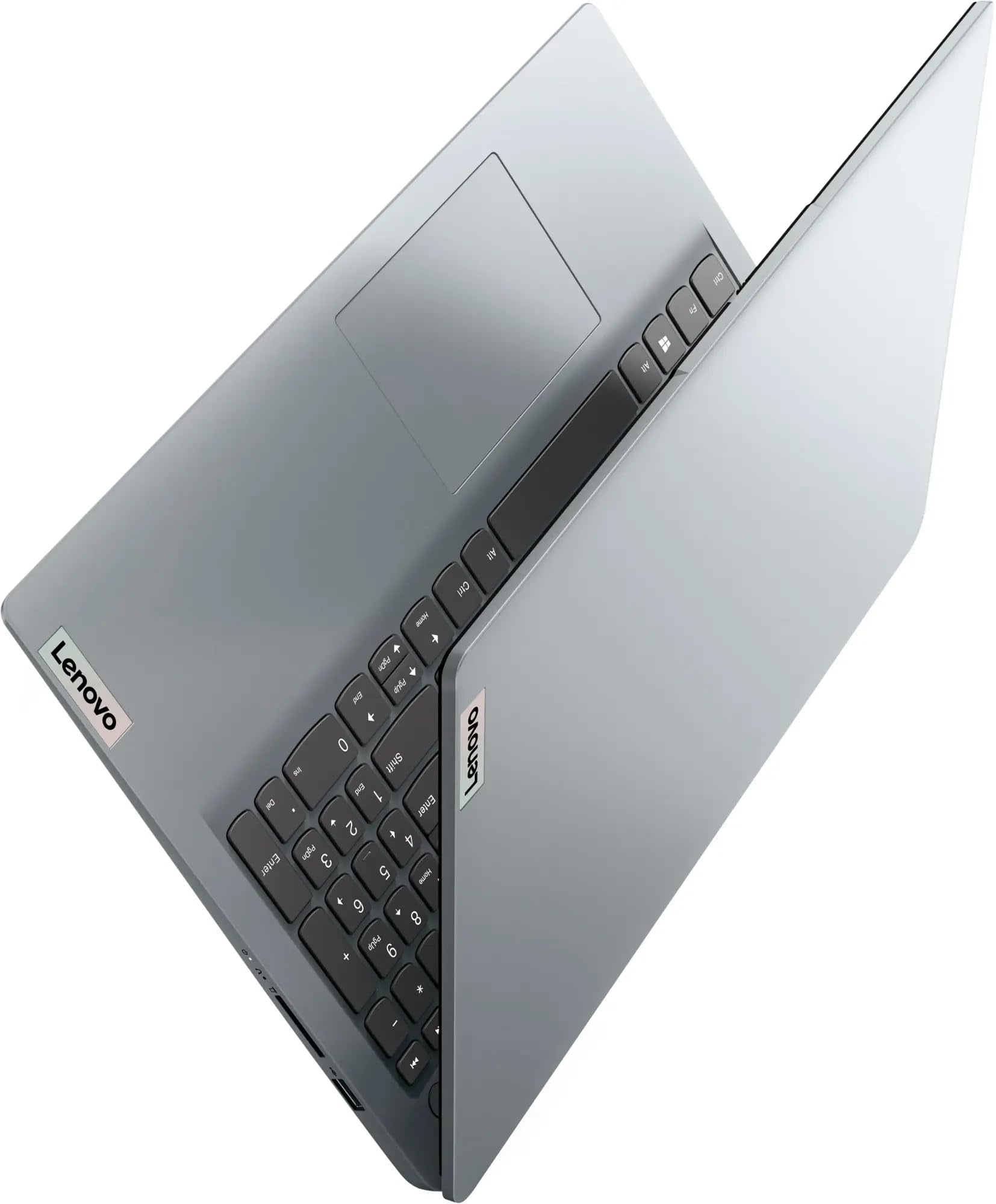 Lenovo Ideapad 1i 15.6" FHD Touchscreen Laptop, with Free Lifetime Microsoft Office 2021, Intel Core i3-1215U, 16GB RAM, 512GB SSD, Intel UHD Graphics, Windows 11 Pro, Cloud Gray