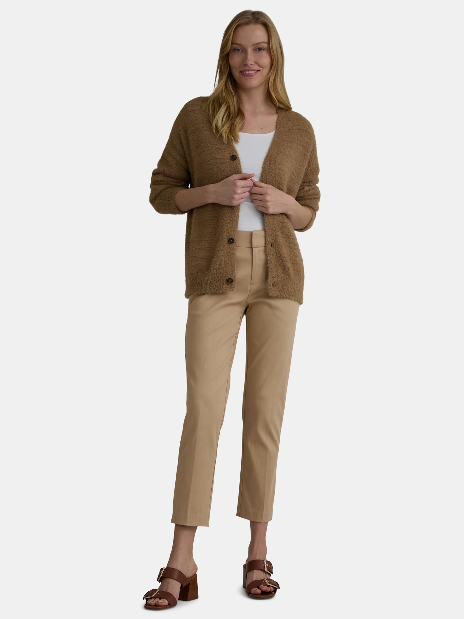 パンツ Time is on T/C PRESSED TROUSER size 0 Time and Tru Women's Skinny Pants, 27