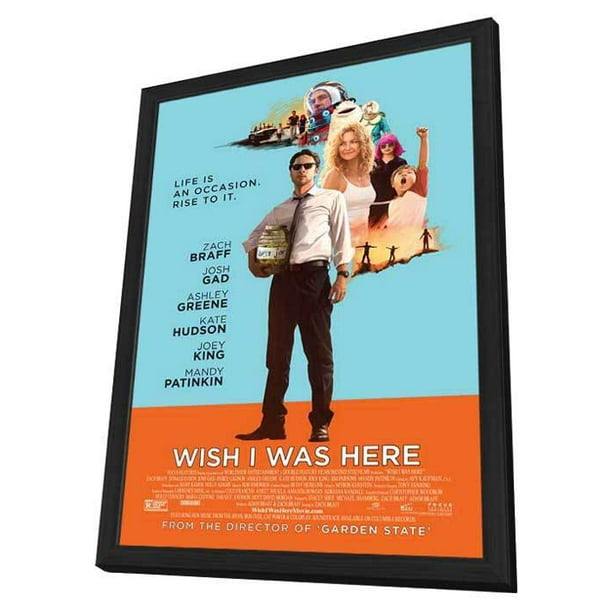 Wish I Was Here 14 27x40 Framed Movie Poster Walmart Com