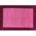 thumbnail image 1 of Ahgly Company Indoor Rectangle Abstract Pink Contemporary Area Rugs, 5' x 8', 1 of 4